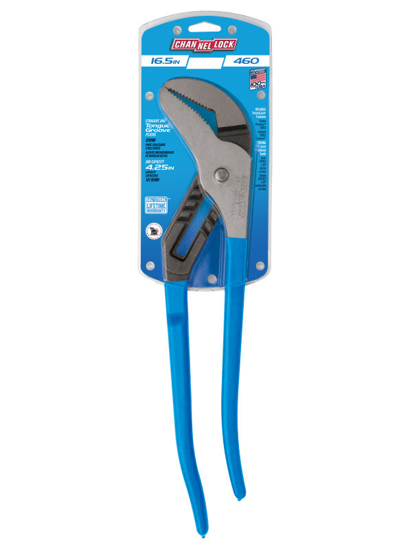 ChannelLock Straight Jaw Tongue & Groove Pliers (16.5