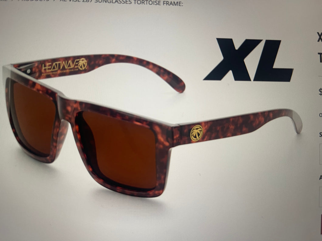 Heatwave XL Vise Tortoise Brown Lens