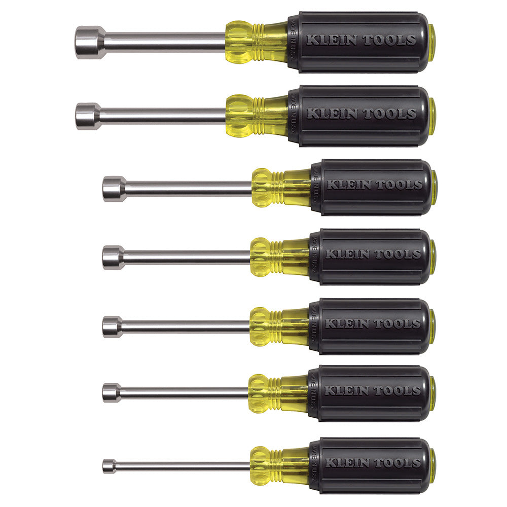 Klein Tools Nut Driver Set,Magnetic Nut Drivers (7pc)