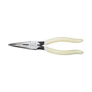 Klein Tools HI-VIZ Side Cutting Long-Nose Pliers ((8")