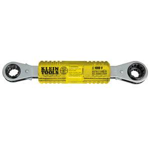 Klein Tools Insulating Box Wrench (4-in-1, 1/2", 9/16", 5/8" & 3/4")