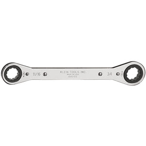 Klein Tools Ratcheting Box Wrench (11/16"x3/4")