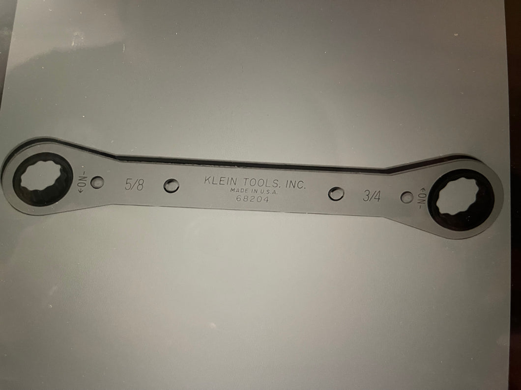 Klein Tools Ratching Box Wrench (5/8